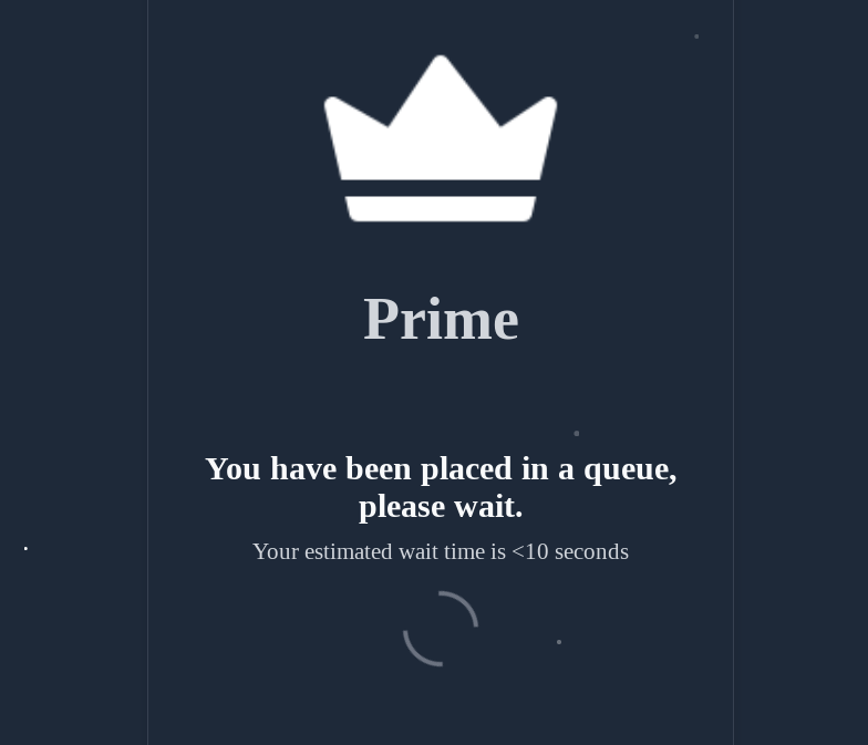 Prime Market official homepage — verified authentic interface